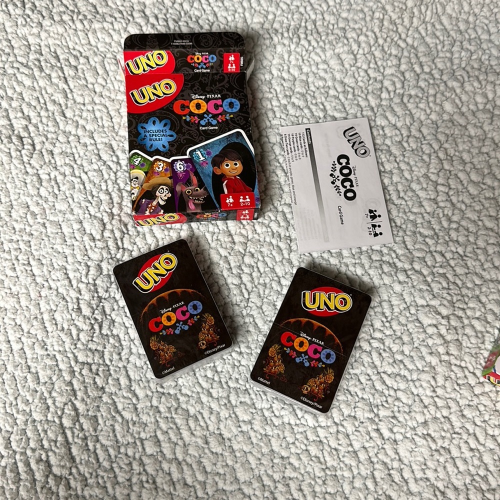 Disney Pixar Coco UNO Cards